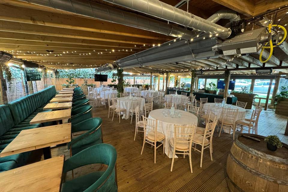 Stables banquet set up