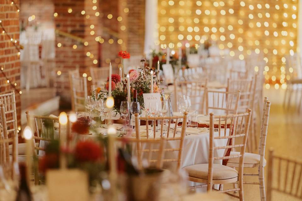 Reception set up