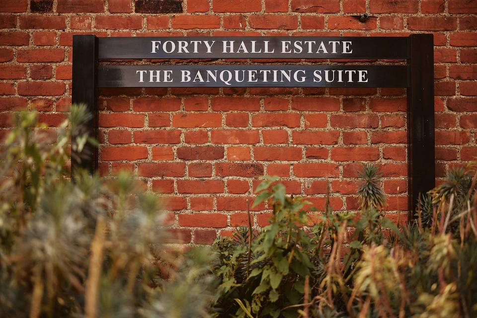 'The Banqueting Suite at Forty Hall