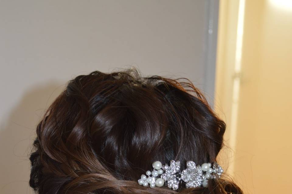 Bridal hair