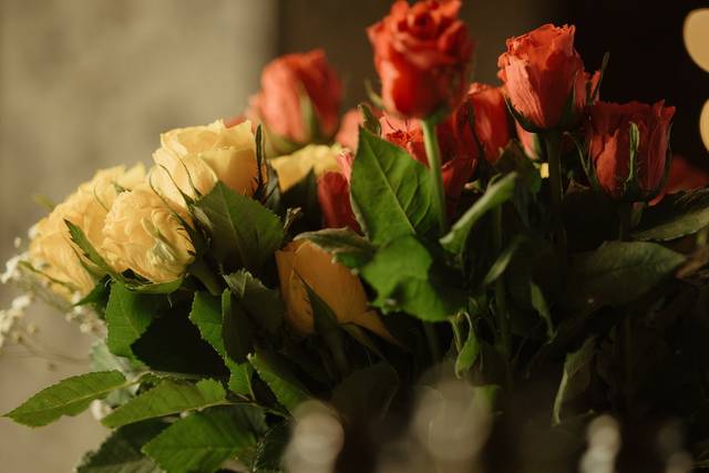 Seasonal wedding decor