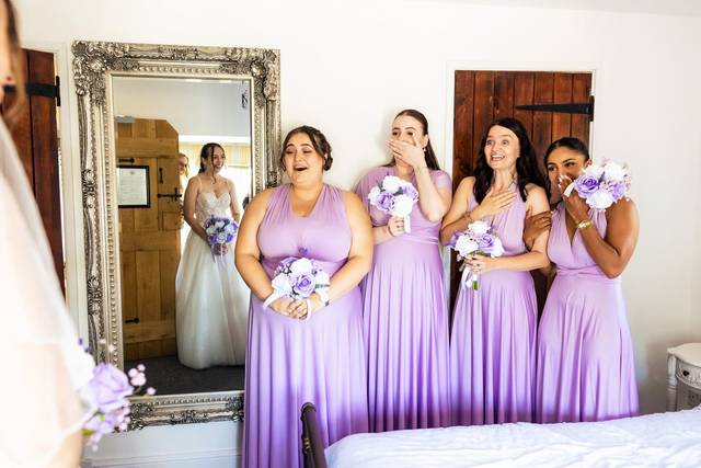 Bridal dress reveal
