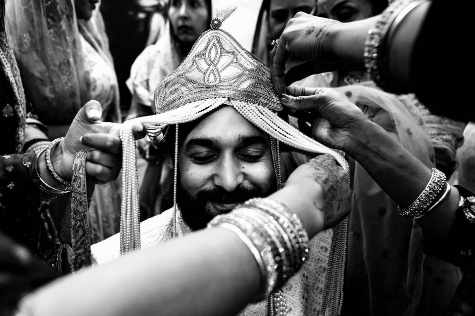 Groom prep