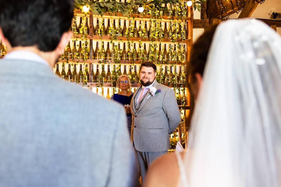 First look at ceremony