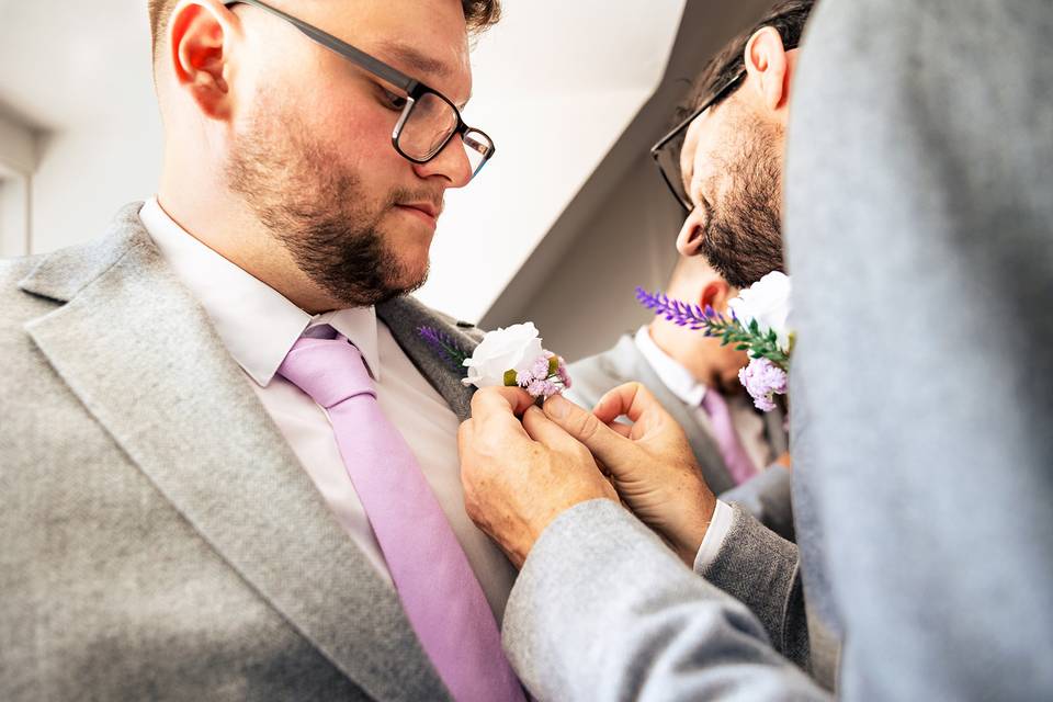 Groom prep