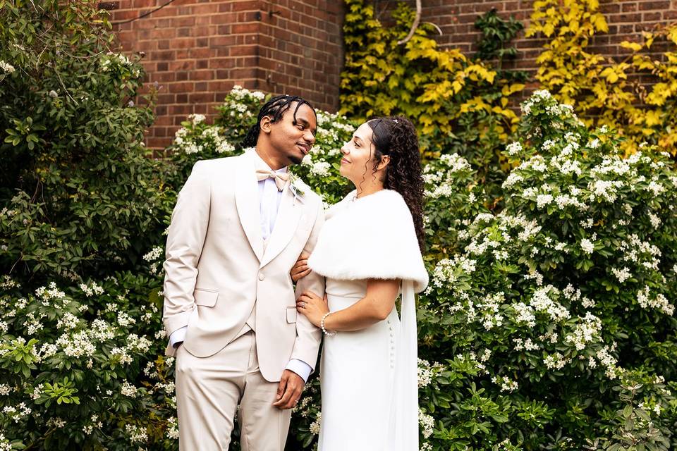 Couple portrait in London