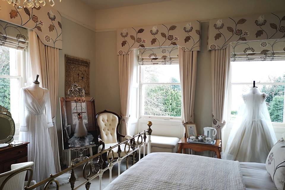 Cleatham Hall bridal suite