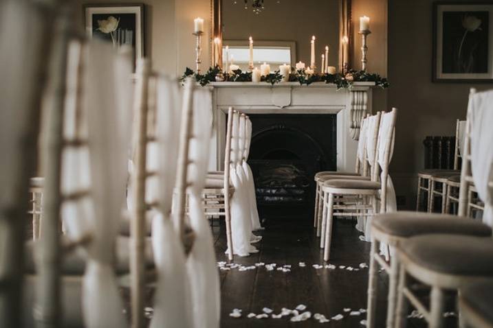 Cleatham Hall indoor ceremony