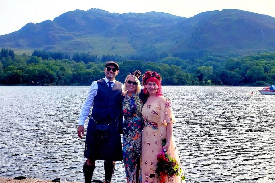 Loch Side Ceremony