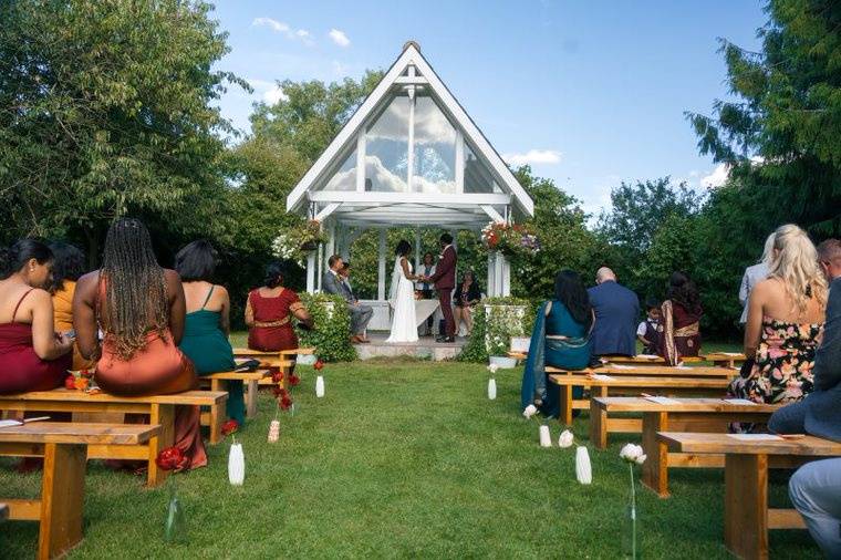 Garden Pavilion Wedding