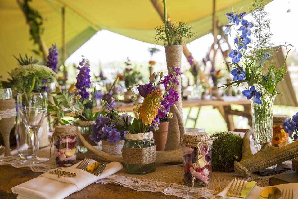 Beautiful table display