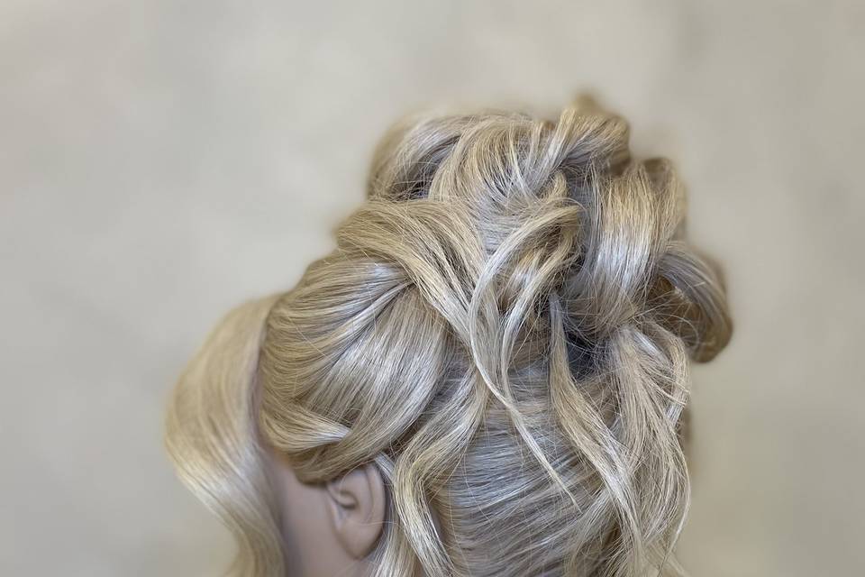 Bridal hair
