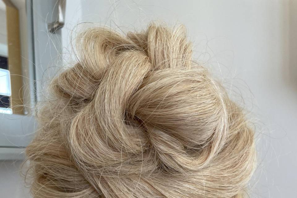 Bridal hair