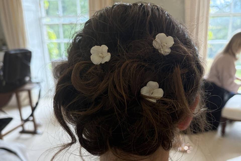 Bridesmaid hair