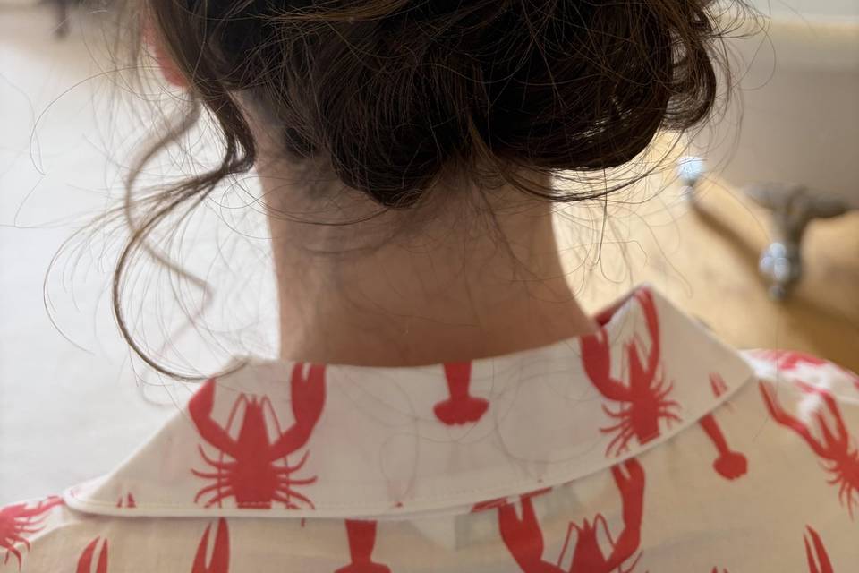 Bridesmaid hair
