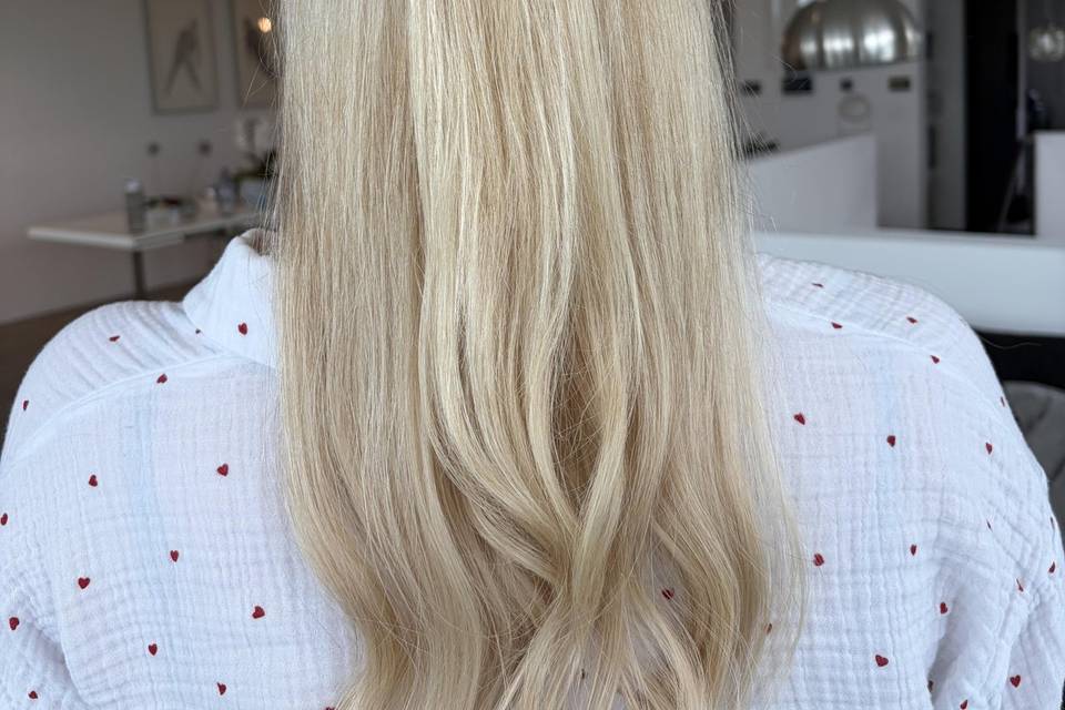 Bridesmaid hair