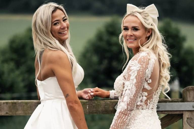 Sarah and Sharon's amazing day