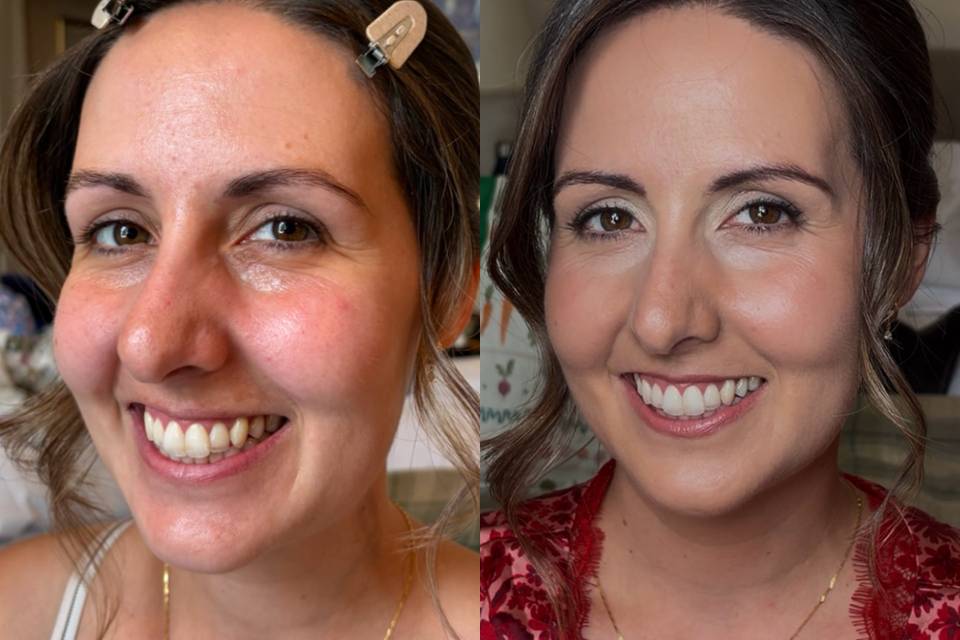 Bridesmaid makeup