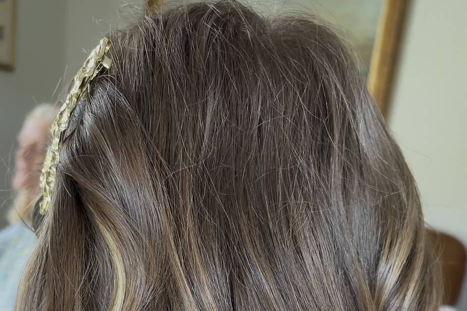 Bridesmaid hair