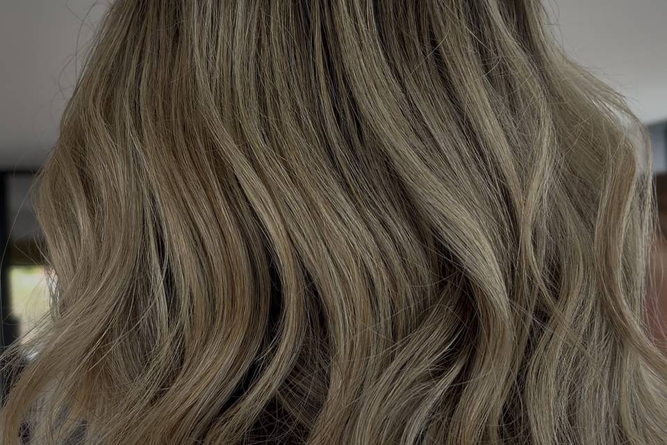Bridesmaid hair