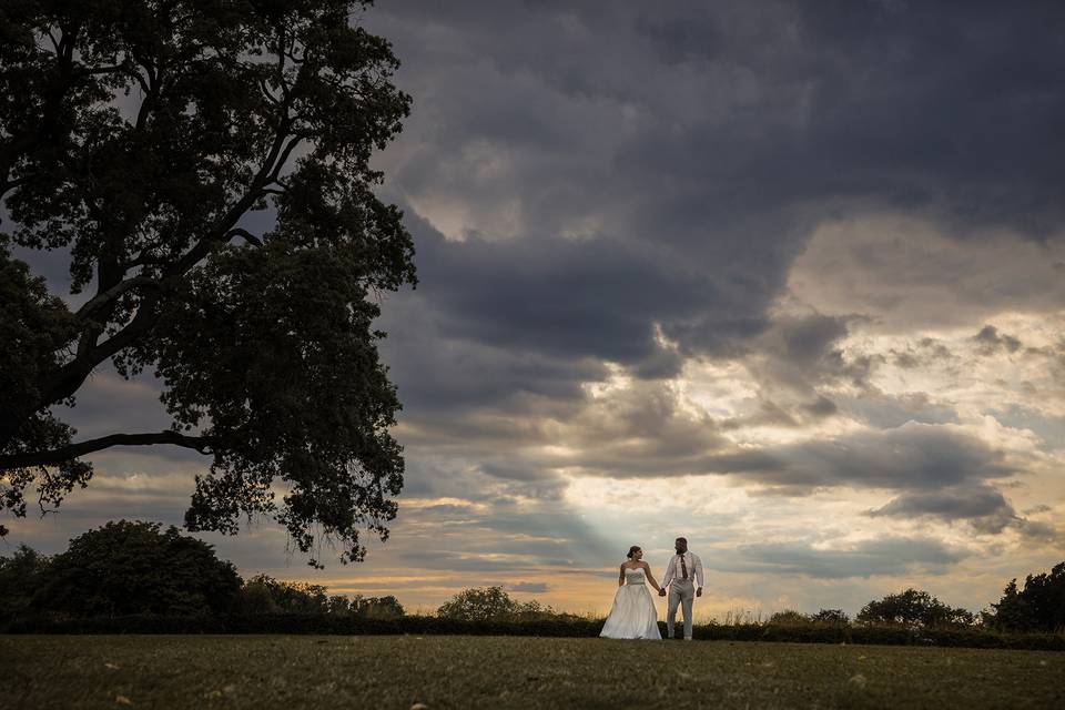 Dusk at Braxted Park