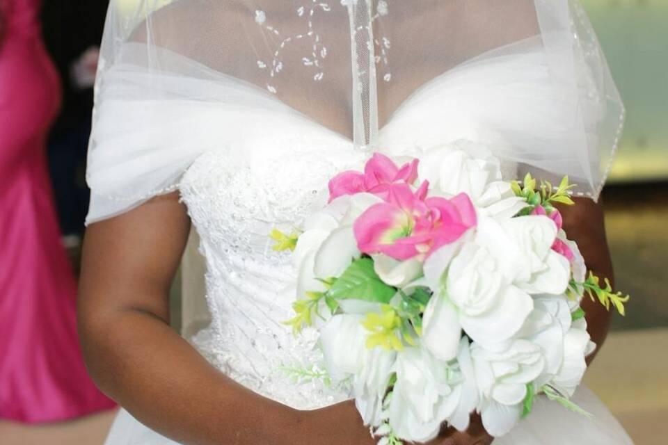 The stunning bride