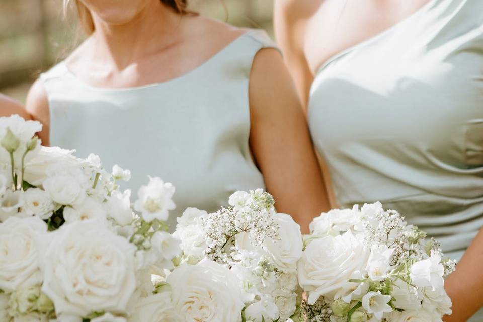 Bridal and Bridesmaid Bouquets