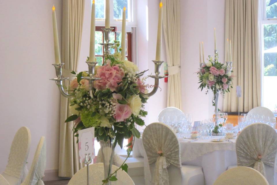 Candelabra display