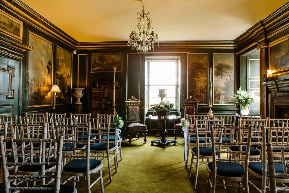 Prestonfield, Italian Room Ceremony