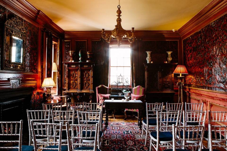 Prestonfield, Leather Room Ceremony