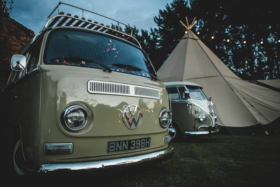 VW wedding transport