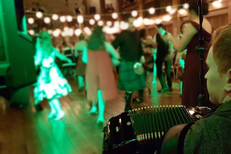 Ceilidh Band Accordion Wedding