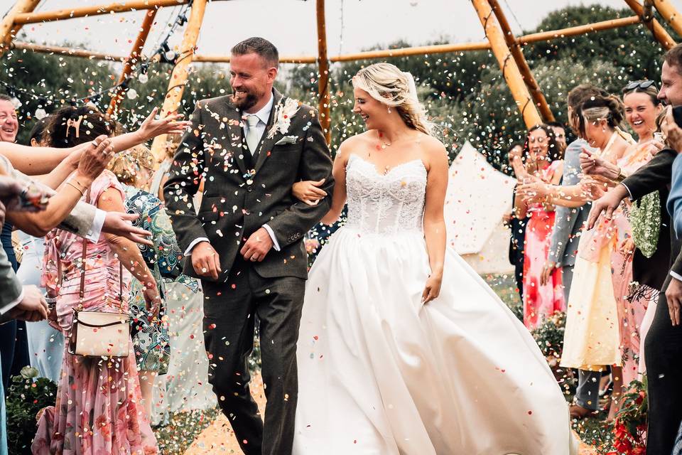 Confetti shot