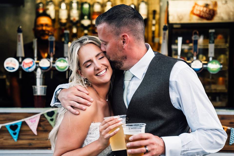 Bride and groom