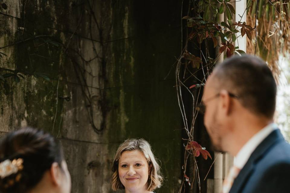 Bride and Groom ceremony