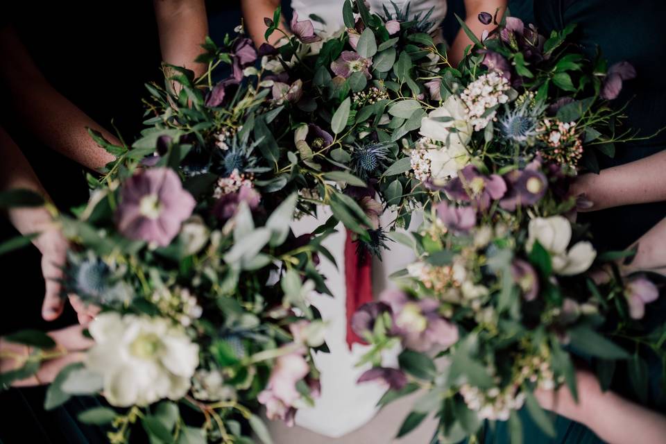 Winter bouquets