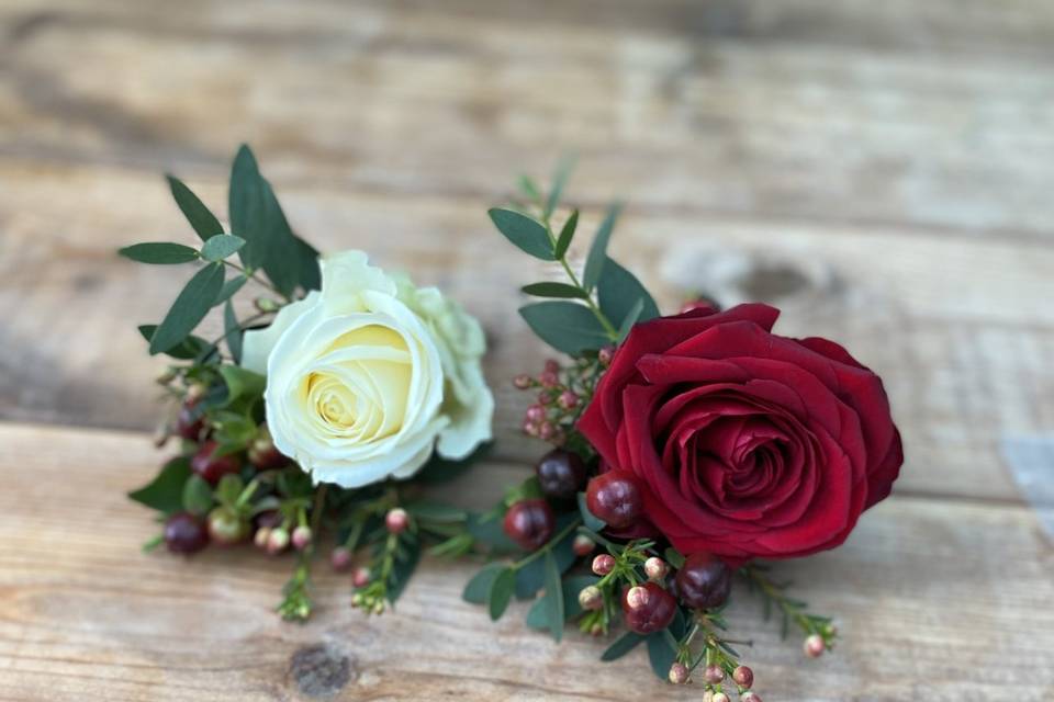 Festive corsage