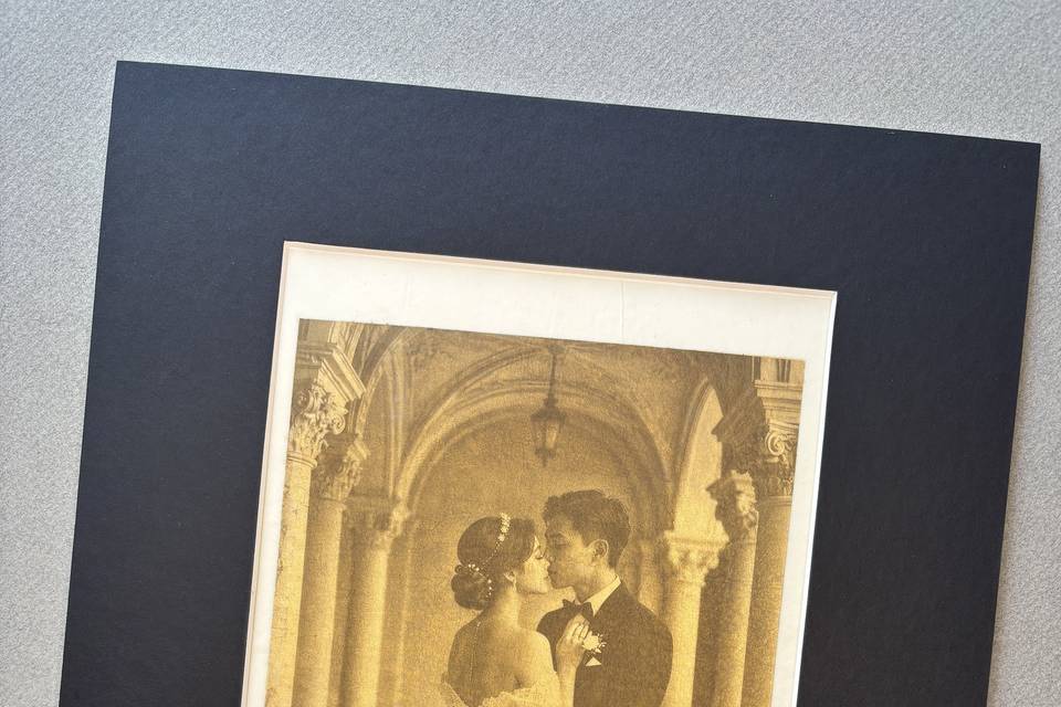 Platinum & 24K Gold wedding