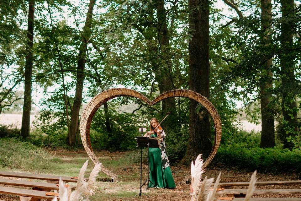 Outdoor ceremony