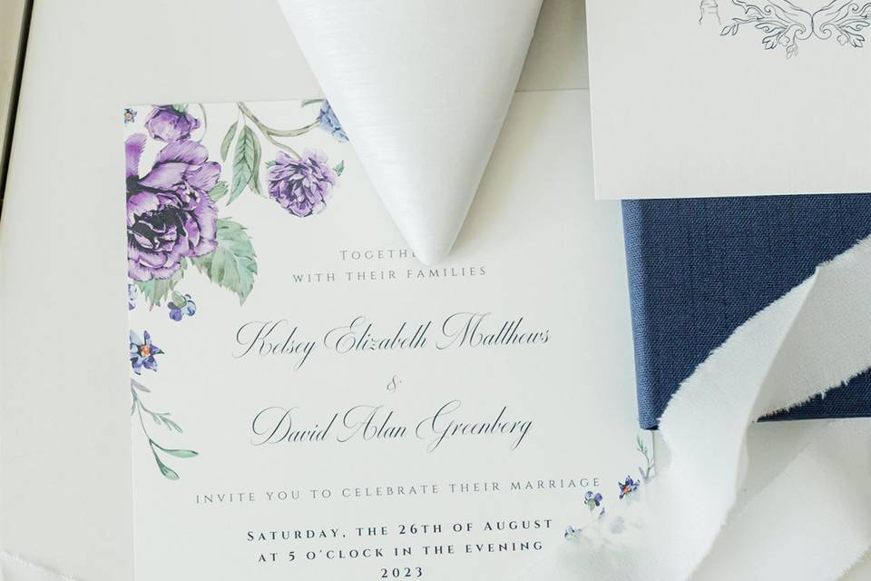 Floral Invitaion