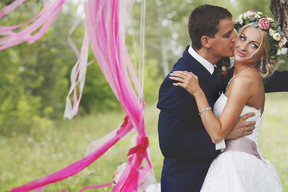 Pink Sashes & oak Trees