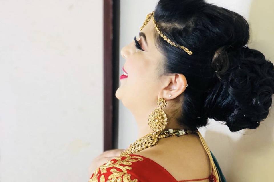 Asian bridal hair and makeup