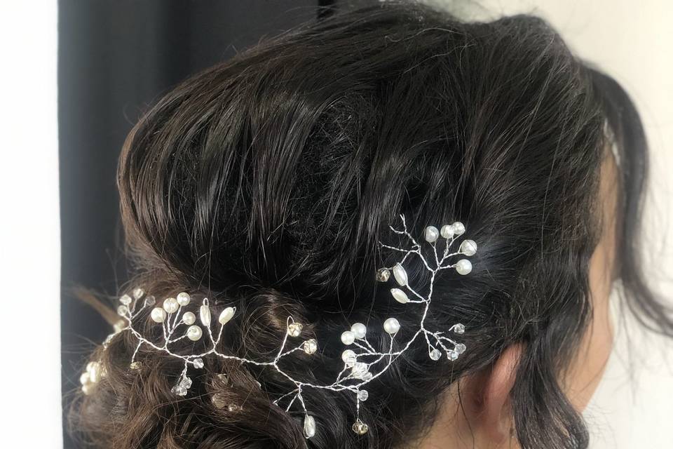 Bridal hair