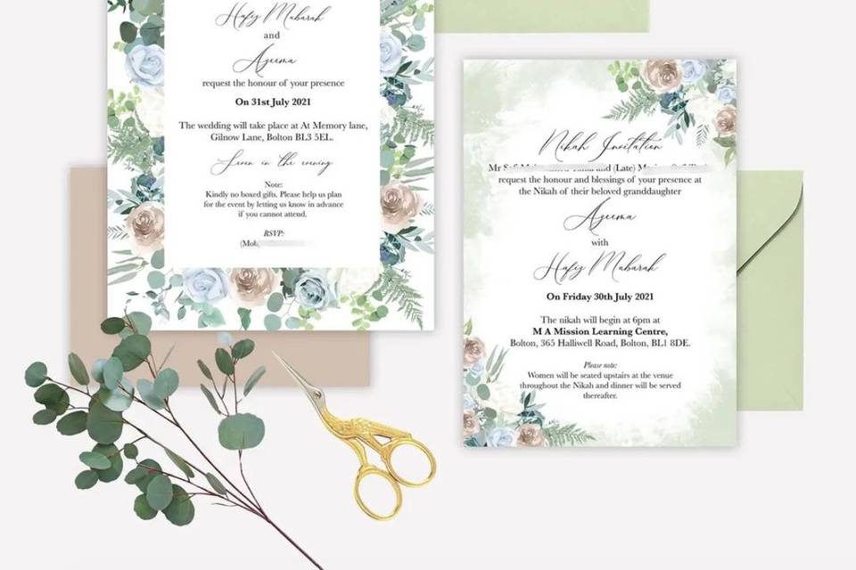 Botanical Stationery