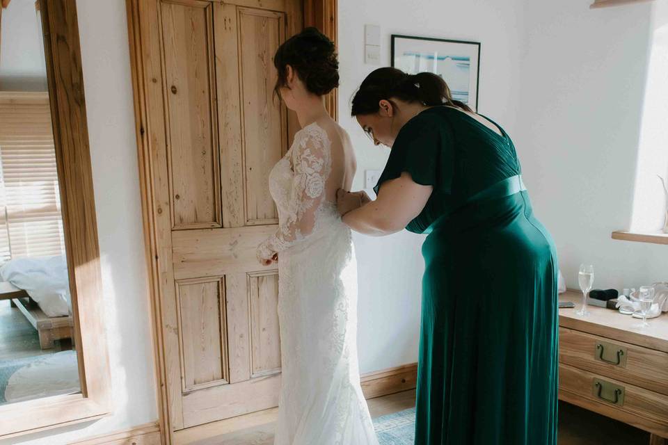 Bridal prep