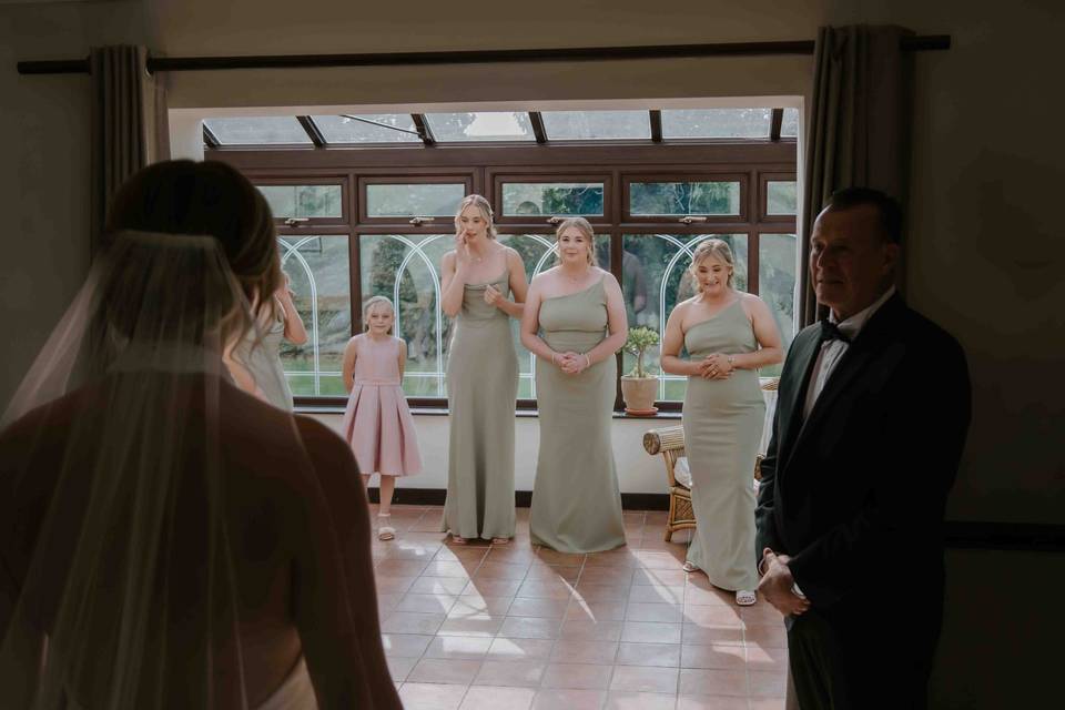 Bridal prep details