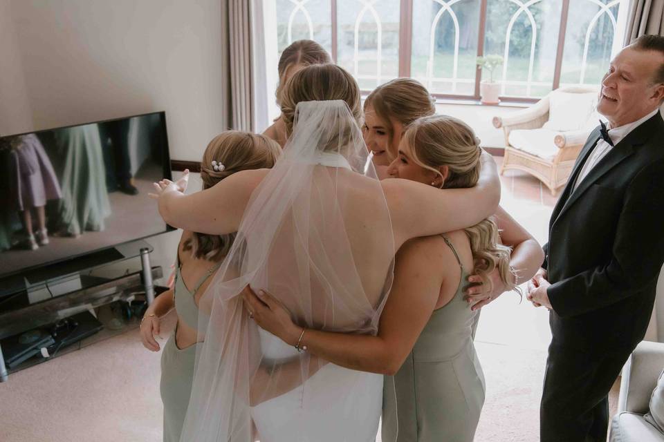Bridal prep details