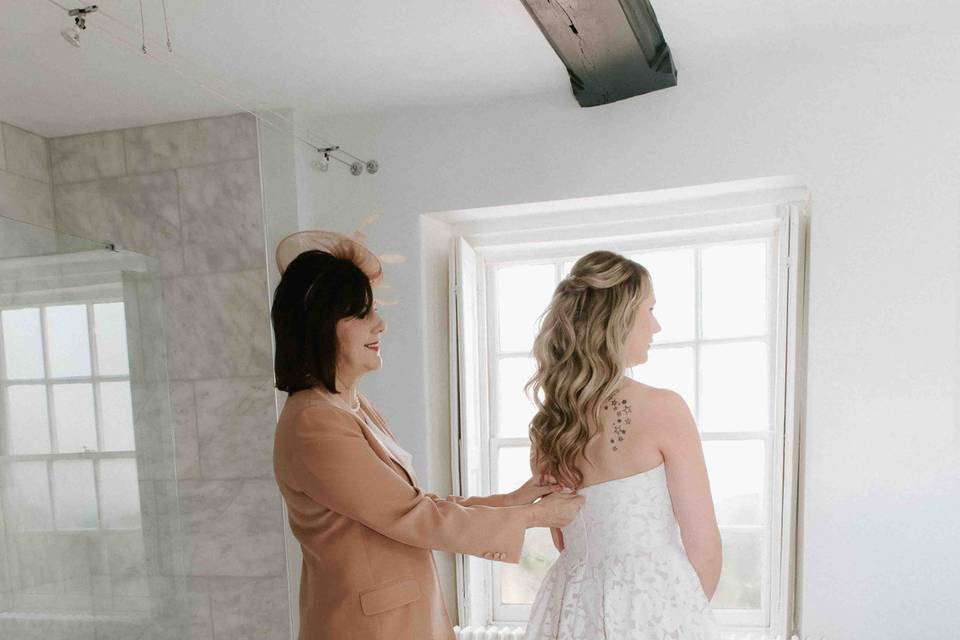 Bridal prep