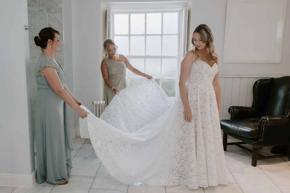 Bridal prep