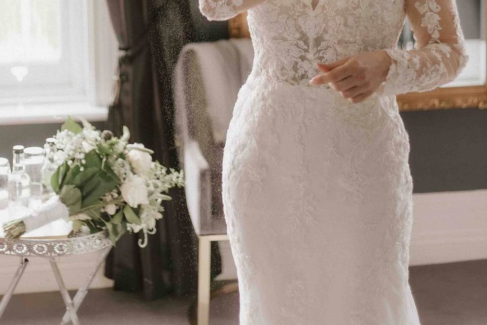 Bridal prep